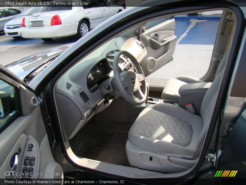 Techno Gray / Gray 2008 Saturn Aura XE 3.5