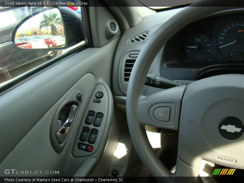 Techno Gray / Gray 2008 Saturn Aura XE 3.5