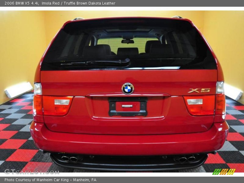 Imola Red / Truffle Brown Dakota Leather 2006 BMW X5 4.4i