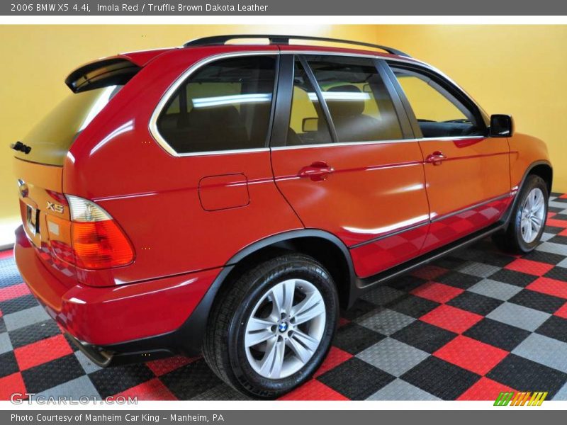 Imola Red / Truffle Brown Dakota Leather 2006 BMW X5 4.4i