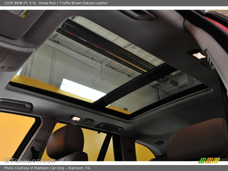 Imola Red / Truffle Brown Dakota Leather 2006 BMW X5 4.4i