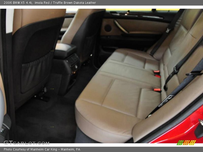 Imola Red / Truffle Brown Dakota Leather 2006 BMW X5 4.4i