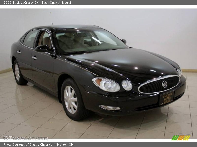 Black Onyx / Neutral 2006 Buick LaCrosse CX