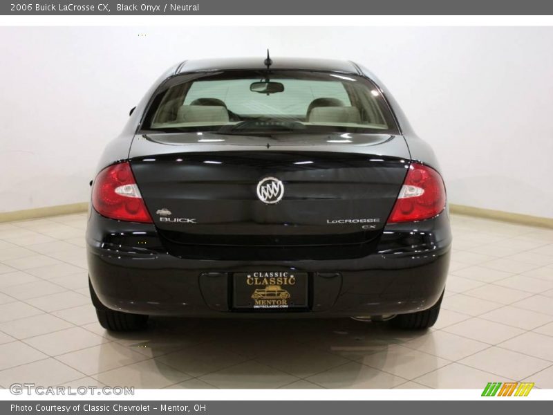 Black Onyx / Neutral 2006 Buick LaCrosse CX
