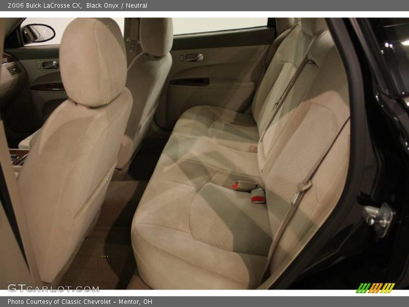 Black Onyx / Neutral 2006 Buick LaCrosse CX