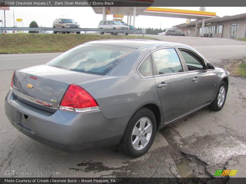 Dark Silver Metallic / Ebony Black 2008 Chevrolet Impala LT