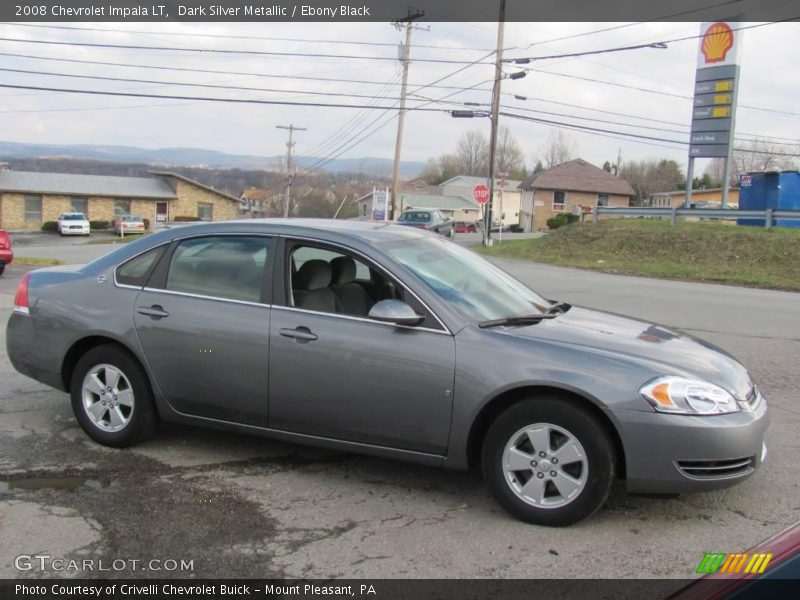 Dark Silver Metallic / Ebony Black 2008 Chevrolet Impala LT