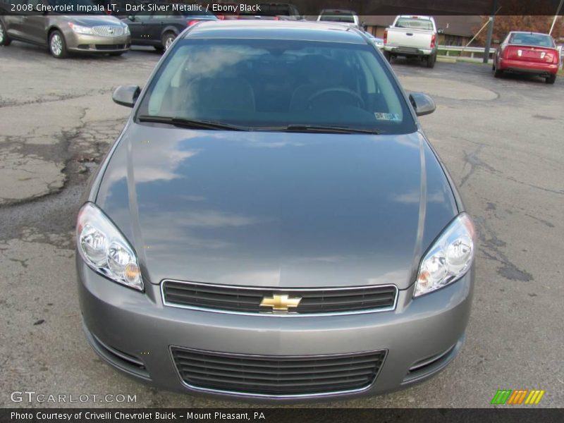 Dark Silver Metallic / Ebony Black 2008 Chevrolet Impala LT