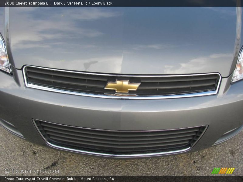 Dark Silver Metallic / Ebony Black 2008 Chevrolet Impala LT