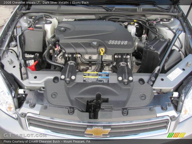 Dark Silver Metallic / Ebony Black 2008 Chevrolet Impala LT