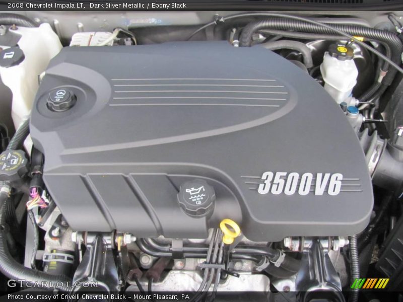 Dark Silver Metallic / Ebony Black 2008 Chevrolet Impala LT