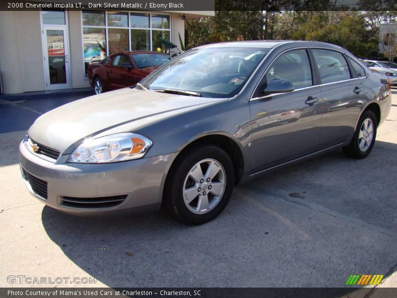 Dark Silver Metallic / Ebony Black 2008 Chevrolet Impala LT