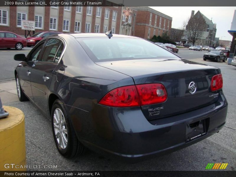 Cyber Gray Metallic / Titanium 2009 Buick Lucerne CXL