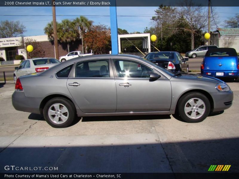 Dark Silver Metallic / Ebony Black 2008 Chevrolet Impala LT