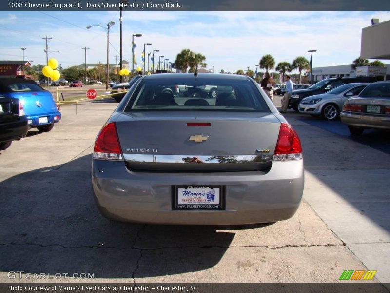 Dark Silver Metallic / Ebony Black 2008 Chevrolet Impala LT