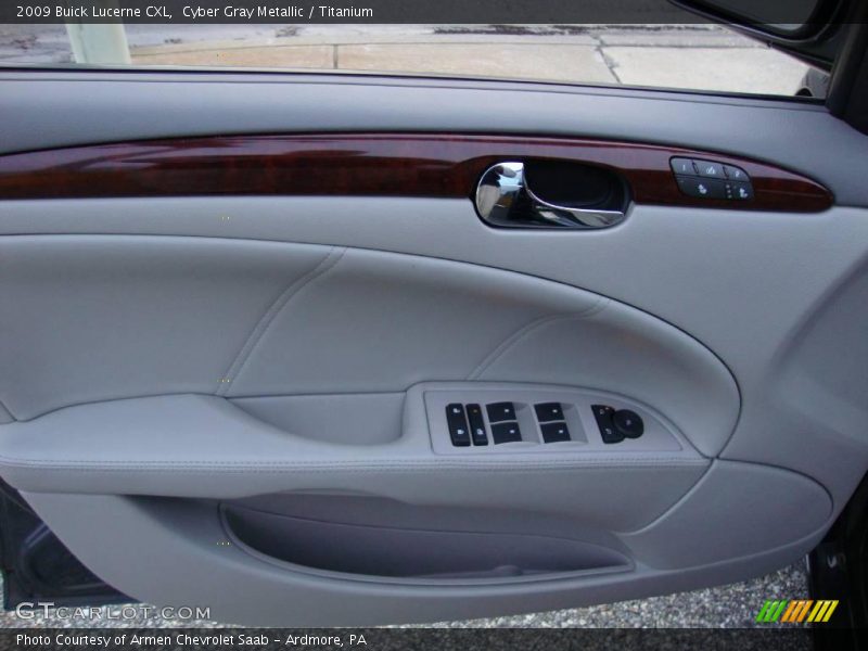 Cyber Gray Metallic / Titanium 2009 Buick Lucerne CXL