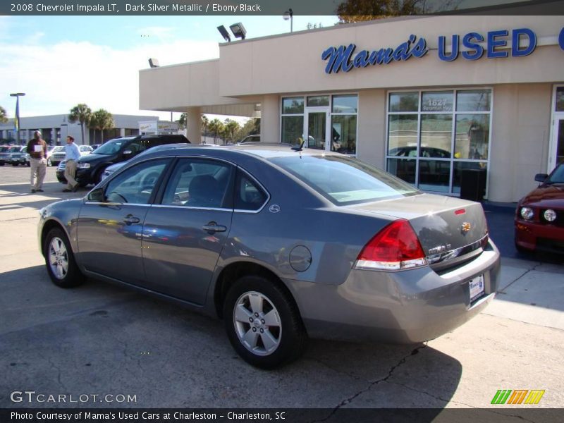 Dark Silver Metallic / Ebony Black 2008 Chevrolet Impala LT