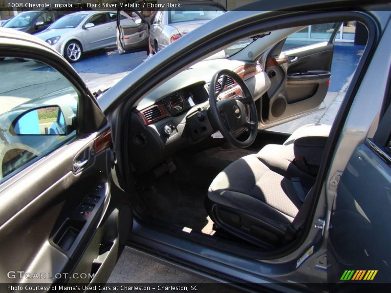 Dark Silver Metallic / Ebony Black 2008 Chevrolet Impala LT