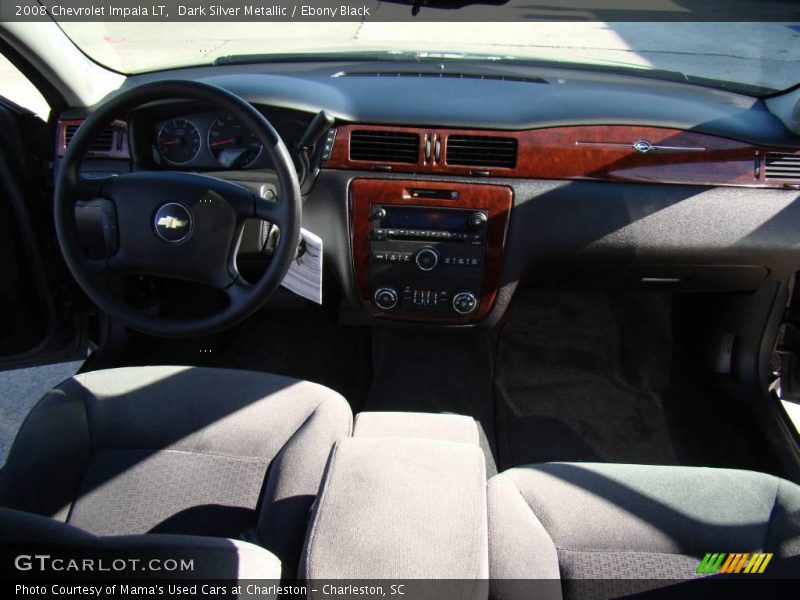 Dark Silver Metallic / Ebony Black 2008 Chevrolet Impala LT