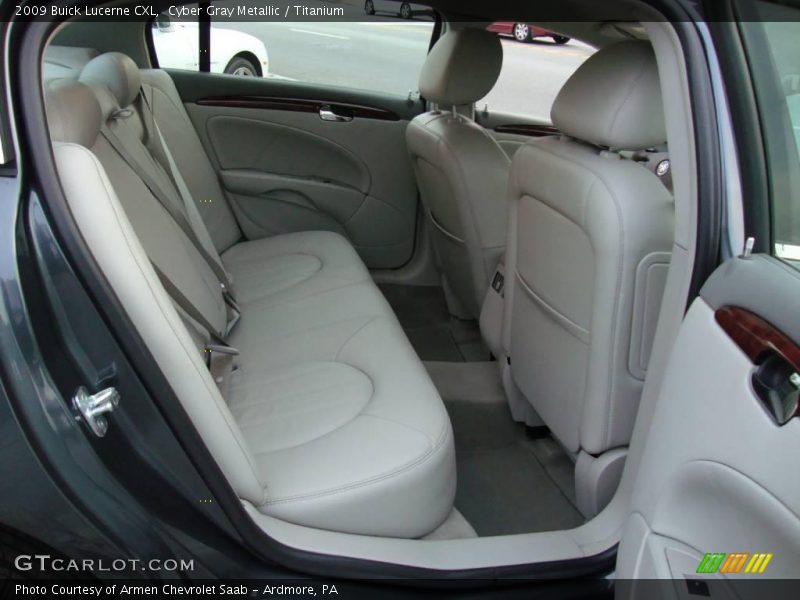 Cyber Gray Metallic / Titanium 2009 Buick Lucerne CXL
