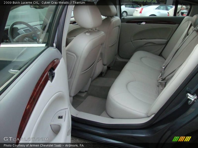 Cyber Gray Metallic / Titanium 2009 Buick Lucerne CXL