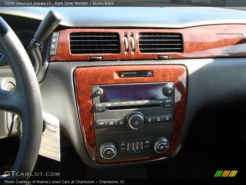 Dark Silver Metallic / Ebony Black 2008 Chevrolet Impala LT