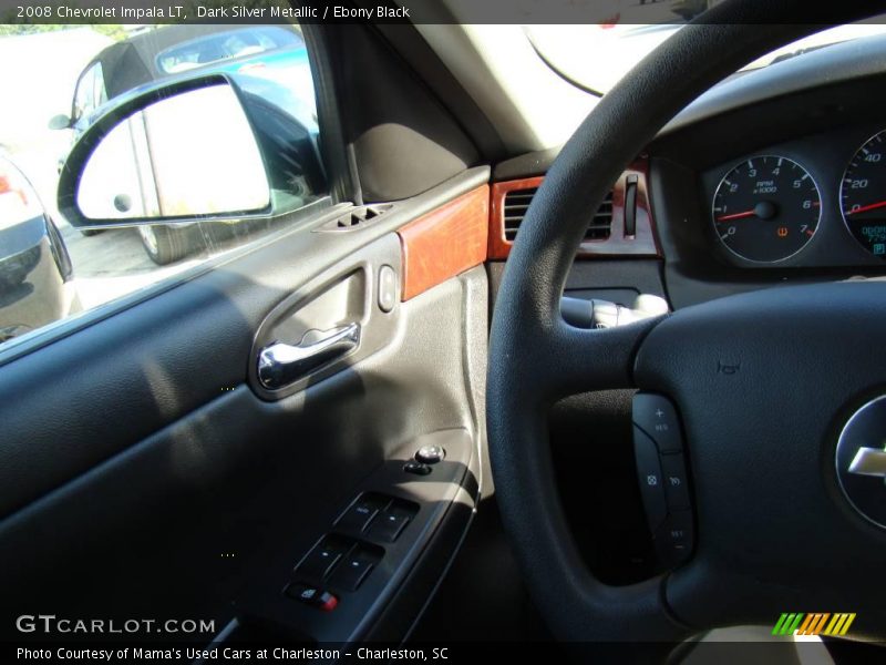 Dark Silver Metallic / Ebony Black 2008 Chevrolet Impala LT