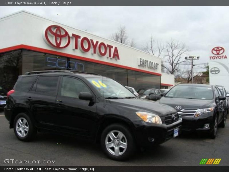 Black / Taupe 2006 Toyota RAV4 4WD