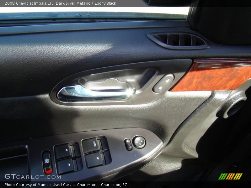Dark Silver Metallic / Ebony Black 2008 Chevrolet Impala LT