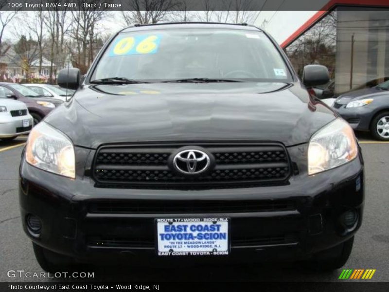 Black / Taupe 2006 Toyota RAV4 4WD