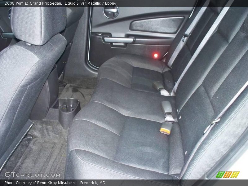 Liquid Silver Metallic / Ebony 2008 Pontiac Grand Prix Sedan