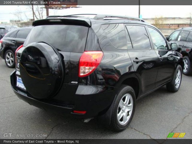 Black / Taupe 2006 Toyota RAV4 4WD