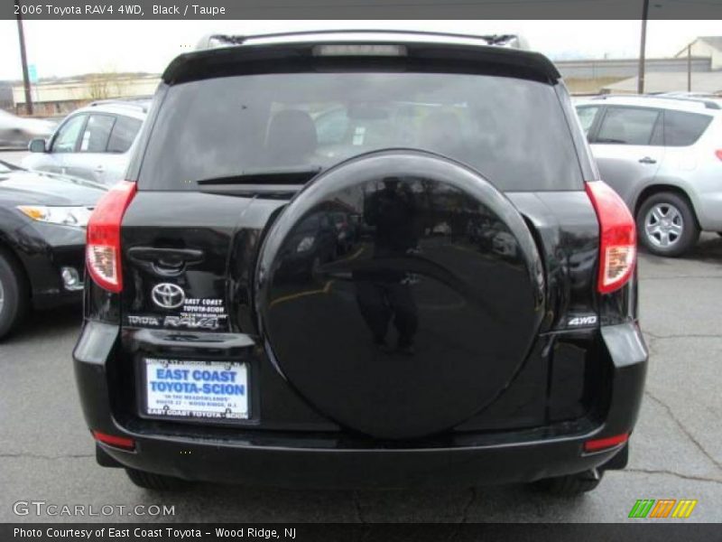Black / Taupe 2006 Toyota RAV4 4WD