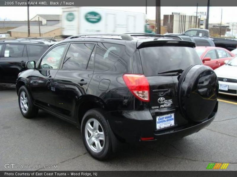 Black / Taupe 2006 Toyota RAV4 4WD