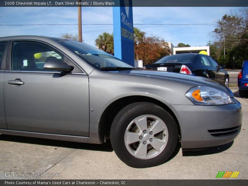 Dark Silver Metallic / Ebony Black 2008 Chevrolet Impala LT