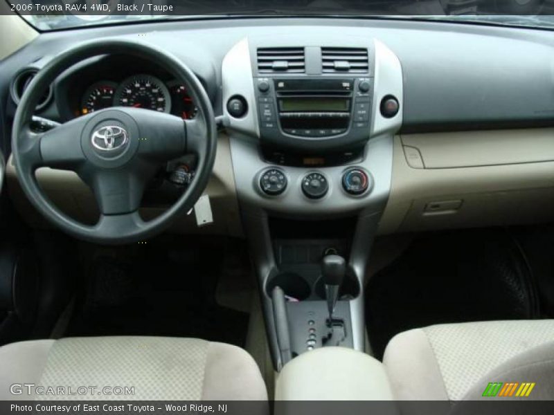 Black / Taupe 2006 Toyota RAV4 4WD