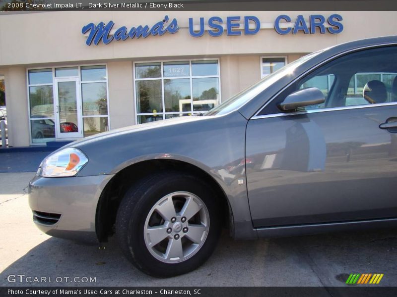 Dark Silver Metallic / Ebony Black 2008 Chevrolet Impala LT