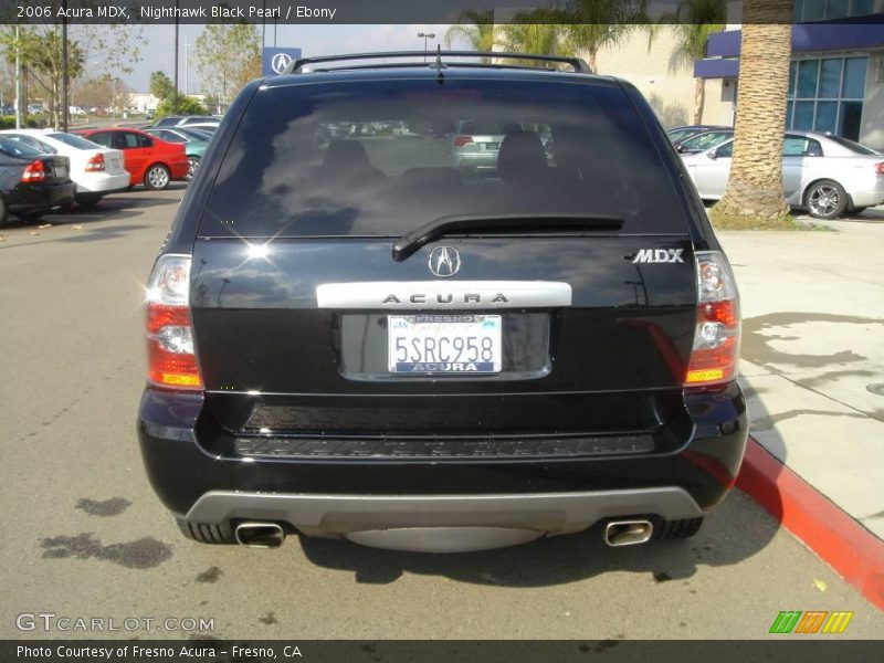 Nighthawk Black Pearl / Ebony 2006 Acura MDX