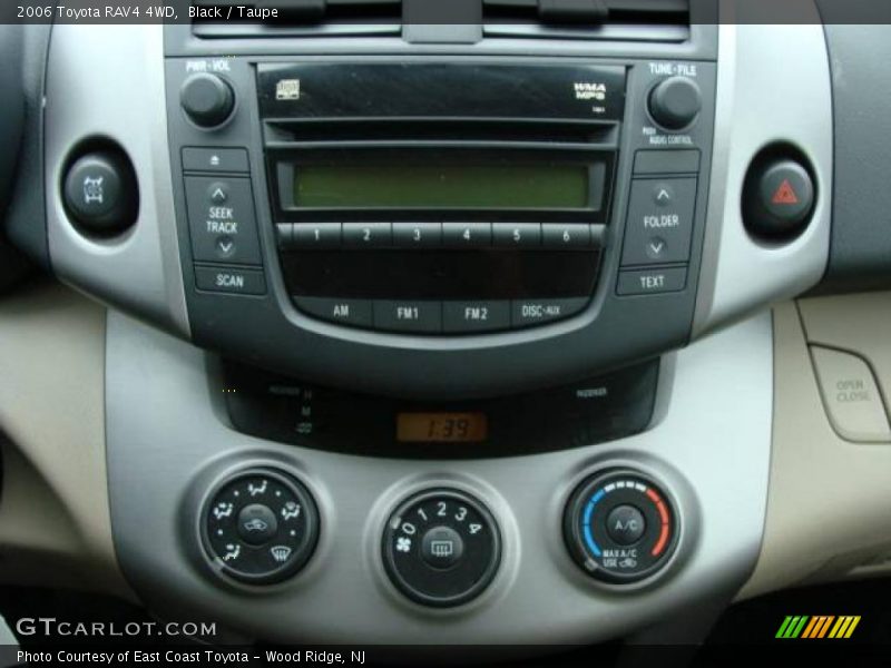 Black / Taupe 2006 Toyota RAV4 4WD