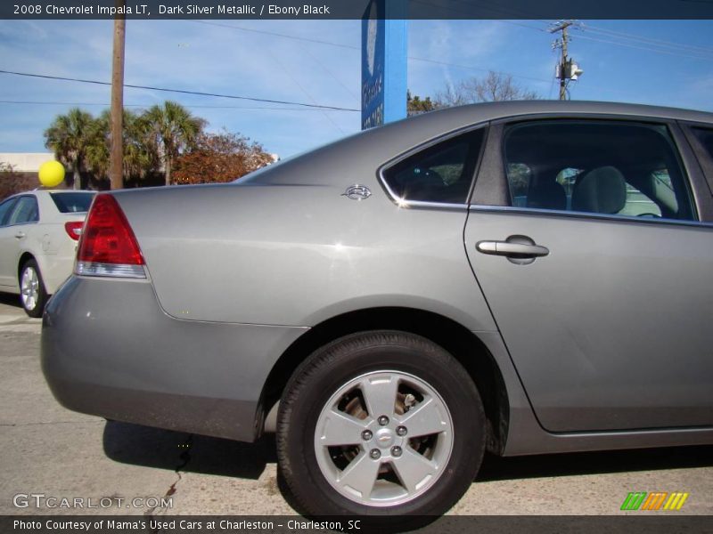Dark Silver Metallic / Ebony Black 2008 Chevrolet Impala LT