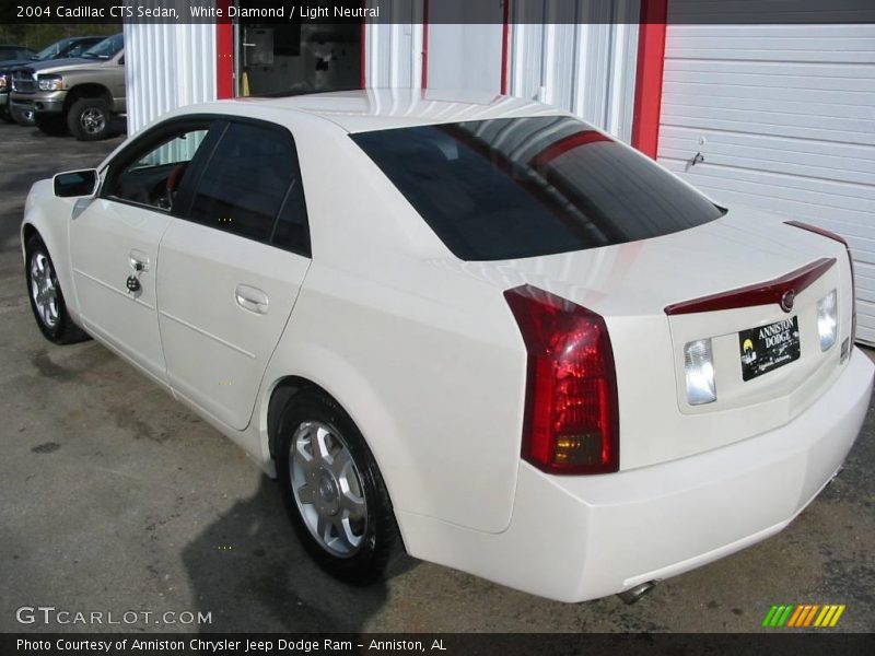 White Diamond / Light Neutral 2004 Cadillac CTS Sedan