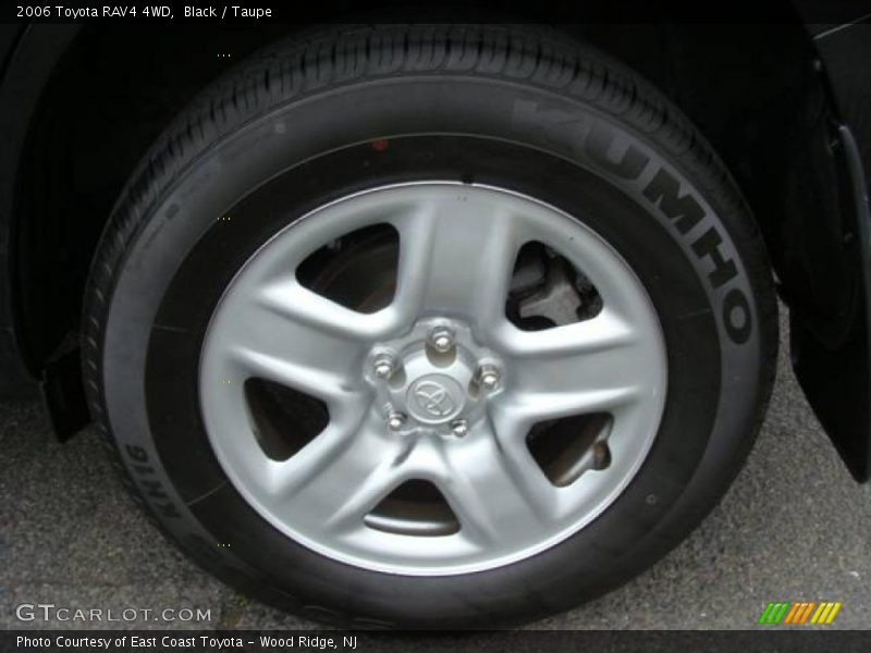 Black / Taupe 2006 Toyota RAV4 4WD