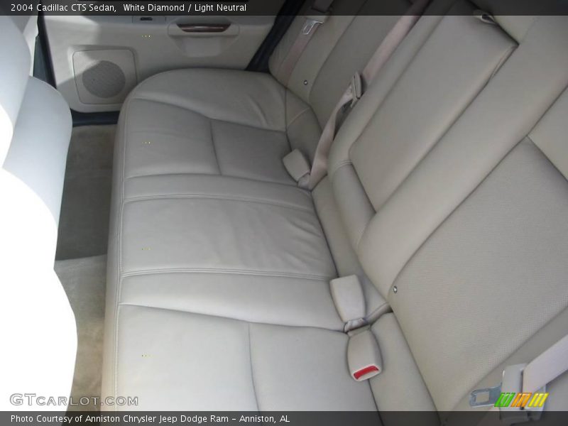 White Diamond / Light Neutral 2004 Cadillac CTS Sedan