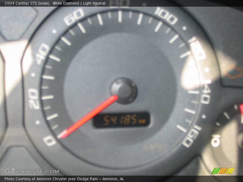 White Diamond / Light Neutral 2004 Cadillac CTS Sedan