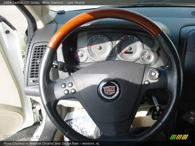 White Diamond / Light Neutral 2004 Cadillac CTS Sedan