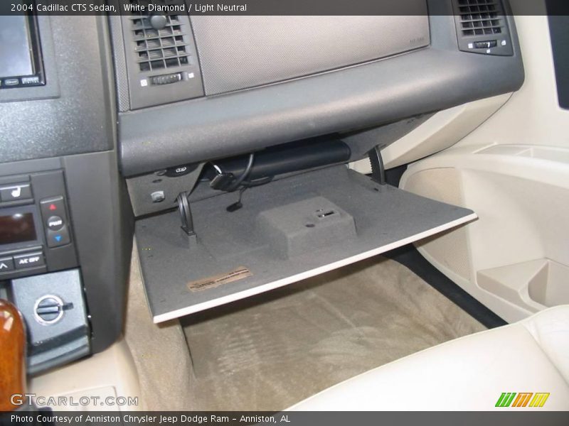 White Diamond / Light Neutral 2004 Cadillac CTS Sedan