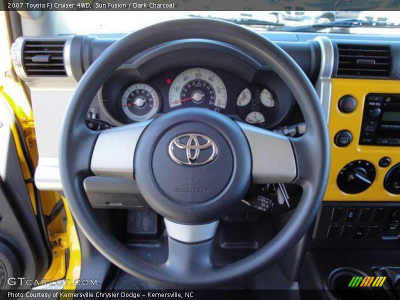 Sun Fusion / Dark Charcoal 2007 Toyota FJ Cruiser 4WD