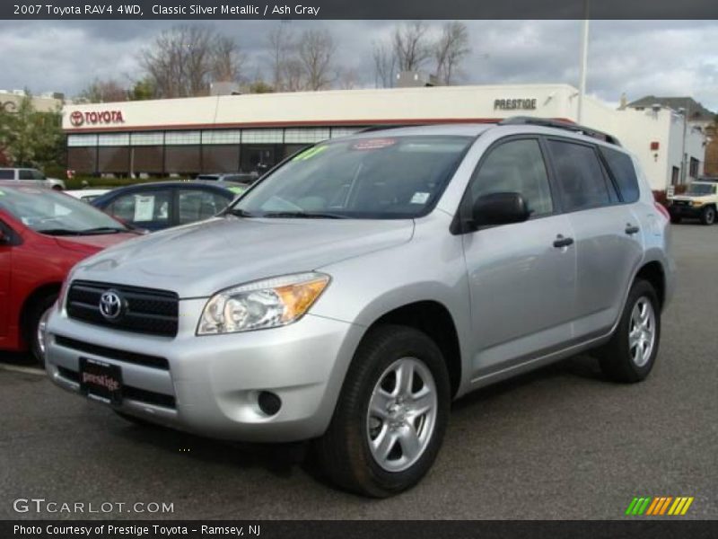 Classic Silver Metallic / Ash Gray 2007 Toyota RAV4 4WD