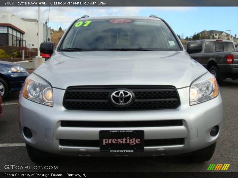 Classic Silver Metallic / Ash Gray 2007 Toyota RAV4 4WD