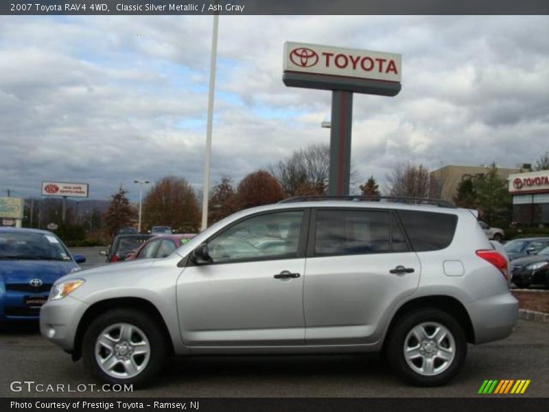 Classic Silver Metallic / Ash Gray 2007 Toyota RAV4 4WD